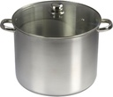 Baumalu 342684 Catering Stock Pot with Lid 19 L Diameter 32 cm Stainless Steel Silver - Additional Image