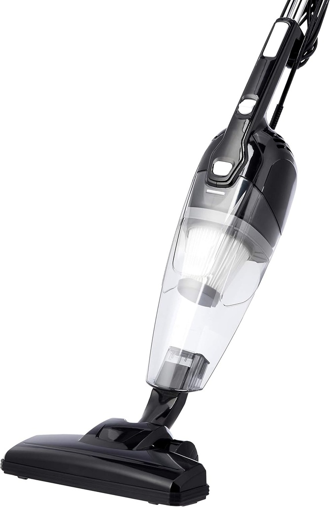 Amazon Basics ― Upright Vacuum Cleaner, 2 in 1 Device with Cable, ECO Motor, HEPA Filter, Lightweight, Black - Additional Image