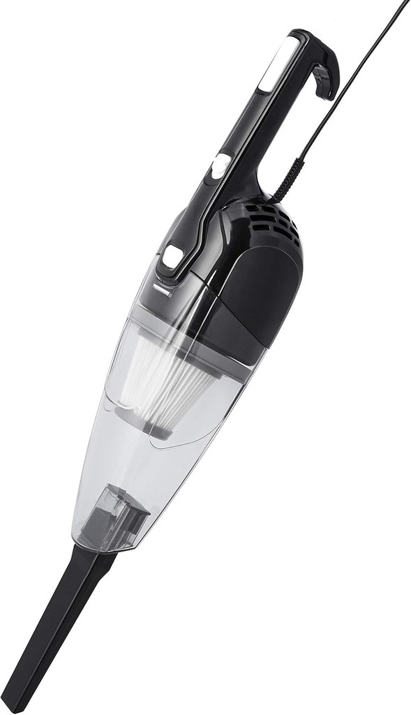 Amazon Basics ― Upright Vacuum Cleaner, 2 in 1 Device with Cable, ECO Motor, HEPA Filter, Lightweight, Black - Additional Image