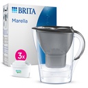 BRITA Marella Cool Filter Jug - Grey (2.4L) + 3 Maxtra PRO ALL-IN-1 Filters - (SIOC) Sustainable Packaging - Additional Image