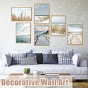 CAREDGO 6 x Modern Wall Decoration, Wall Posters, Bedroom Wall Posters, Modern Aesthetic Art Posters, Minimalist Pictures Without Frame for Home, Office - Additional Image