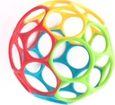 Bright Starts, Oball Classic, Flexible Easy Handling Ball, Sensory Activity Toy for Kids of All Ages, Multi-Color - Additional Image