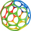 Bright Starts, Oball Classic, Flexible Easy Handling Ball, Sensory Activity Toy for Kids of All Ages, Multi-Color - Additional Image