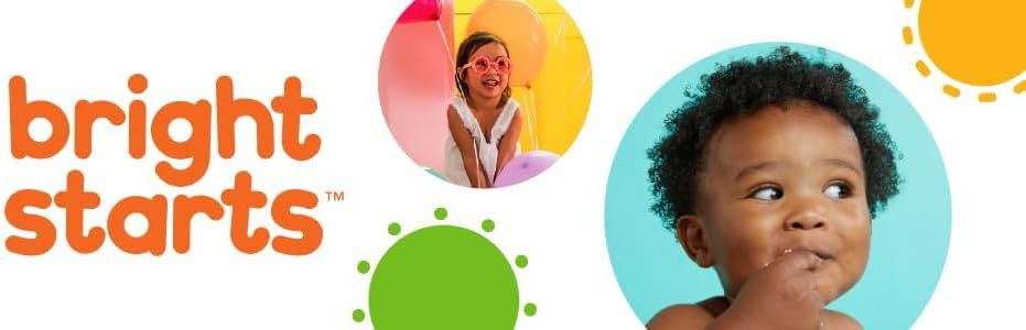 Bright Starts, Oball Classic, Flexible Easy Handling Ball, Sensory Activity Toy for Kids of All Ages, Multi-Color - Additional Image