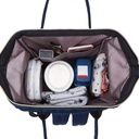Diaper Bag, Large Capacity Water Resistant Portable Backpack with Adjustable Straps, Maternity Diaper Bag with Bottle Compartment for Mom and Dad, Blue, One Size - Additional Image