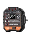 DEWENWILS Socket Tester with RCD Test and Voltage Display, Electrical Circuit Tester with 7 Indicator Indicators for 48-250V/45-65Hz, CAT II 300V, CE Certified - Additional Image