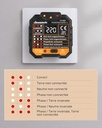 DEWENWILS Socket Tester with RCD Test and Voltage Display, Electrical Circuit Tester with 7 Indicator Indicators for 48-250V/45-65Hz, CAT II 300V, CE Certified - Additional Image