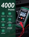 TESMEN TM-510 Digital Multimeter, Electric Tester 4000 Counts, Professional Multimeter, Intelligent Measurement, Auto-Ranging Voltmeter, AC/DC Voltage Measurement, Resistance, Continuity – Green - Additional Image