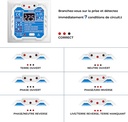 KAIWEETS Socket Tester, Electrical Circuit Tester, Detect 7 Wiring Conditions/Voltage Display/Test RCD/48-250V/CAT II 300V - Additional Image