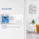 KAIWEETS Socket Tester, Electrical Circuit Tester, Detect 7 Wiring Conditions/Voltage Display/Test RCD/48-250V/CAT II 300V - Additional Image