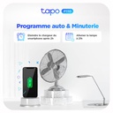 Tapo WiFi Connected Socket, Consumption Tracking, 16A Type E, Compatible with Alexa and Google Home, Control Radiator, Heating, Energy Saving, Voice Control, Tapo P110(FR) - Additional Image