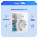 Tapo WiFi Connected Socket, Consumption Tracking, 16A Type E, Compatible with Alexa and Google Home, Control Radiator, Heating, Energy Saving, Voice Control, Tapo P110(FR) - Additional Image