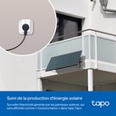 Tapo WiFi Connected Socket, Consumption Tracking, 16A Type E, Compatible with Alexa and Google Home, Control Radiator, Heating, Energy Saving, Voice Control, Tapo P110(FR) - Additional Image