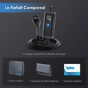 bokman Electric Car Charging Station 7kW, 32A Type 2- CEE P17 Socket Portable EV Charger Charging Station Mobile/Wallbox Adjustable 6-32A | 7.4kW | 5 Meter - Additional Image