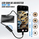 Endoscopic Inspection Snake 1920P HD Endoscopic pancellent Type C Camera with 8 LED Lights for Android and iOS Smartphone, iPhone, iPad, Samsung (5M) - Additional Image