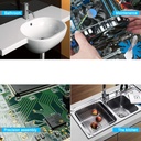 Endoscopic Inspection Snake 1920P HD Endoscopic pancellent Type C Camera with 8 LED Lights for Android and iOS Smartphone, iPhone, iPad, Samsung (5M) - Additional Image