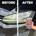 BassMotor Complete Kit for Polishing Dull and Worn Headlights for Car Restoration - Cleaning and Sanding Kit for Technical Inspection and Improving Visibility and Safety - Additional Image