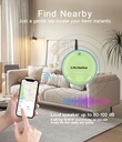 Ultrbeka Air Tag Item Locator Tags 1 Pack, Works for Apple Locate (iOS Only), Replaceable Battery, IP67 Waterproof, for Suitcases/Keys Purple (Does Not Support Android) - Additional Image