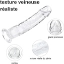 Realistic 18cm Dildo for Women, Soft Beginner Friendly Dildo with Suction Cup Dildo Ideal for Women Couples Adult Sex Toy Delivers Intense Fun Sex Toys - Additional Image