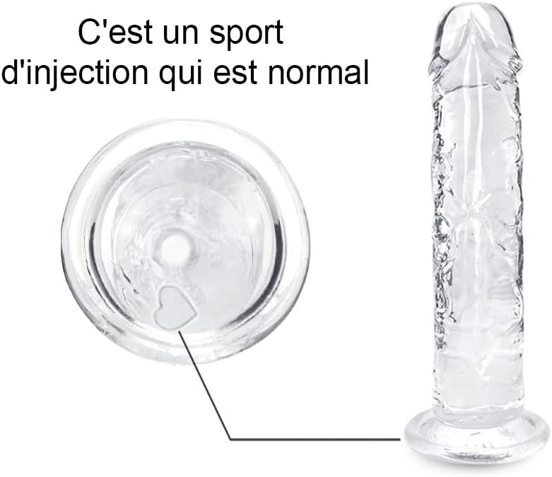 Realistic 18cm Dildo for Women, Soft Beginner Friendly Dildo with Suction Cup Dildo Ideal for Women Couples Adult Sex Toy Delivers Intense Fun Sex Toys - Additional Image