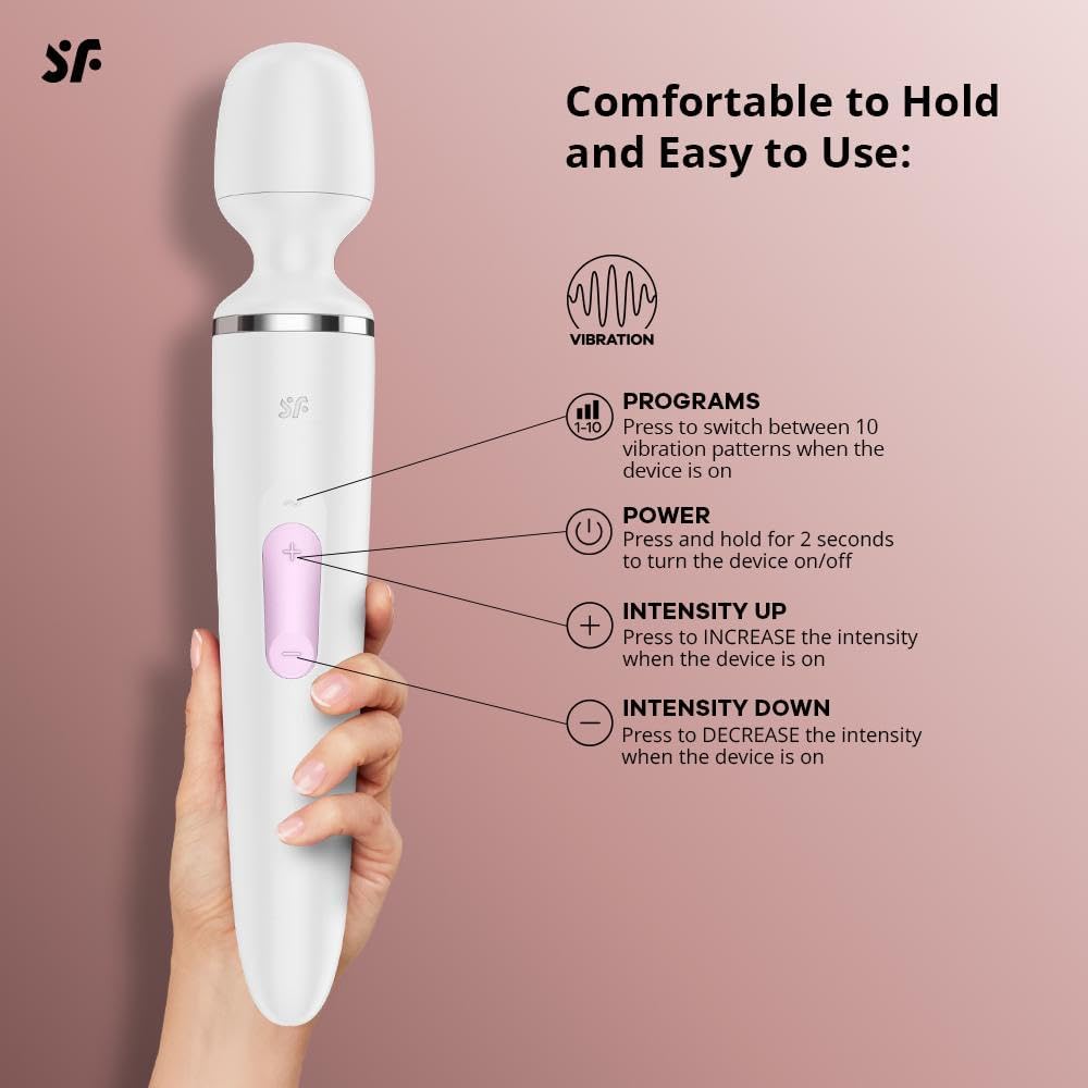 Satisfyer Wand-er Women, color: white - Additional Image