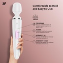 Satisfyer Wand-er Women, color: white - Additional Image