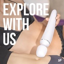 Satisfyer Wand-er Women, color: white - Additional Image