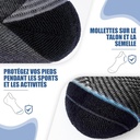 Niofind Men's Socks, Short Socks for Men and Women, Pack of 6 Pairs of Men's Sports Socks, Breathable and Sweat-wicking Cotton Socks for Running, Work, Hiking - Additional Image