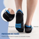 Niofind Men's Socks, Short Socks for Men and Women, Pack of 6 Pairs of Men's Sports Socks, Breathable and Sweat-wicking Cotton Socks for Running, Work, Hiking - Additional Image