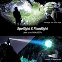 Blukar Rechargeable Headlamp, 2000LM Super Bright Waterproof Lightweight Powerful LED Head Torch with Red Indicator, 8 Lighting Modes, Motion Sensor, 30H Battery Life for Running/Emergency - Additional Image