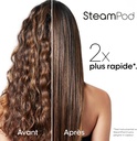 Steampod 3 Professional 2-in-1 Straightener: Smoothing & Wavy Ceramic Straightener with Steam Technology Suitable for All Hair Types – L'Oréal Professionnel - Additional Image
