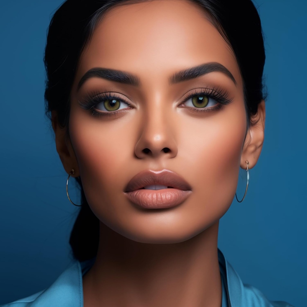 Elizzm Olive Grove (Olive Green) - Discreet Color Lenses with Natural Look and No Correction - 1 Month Color Lenses - Additional Image