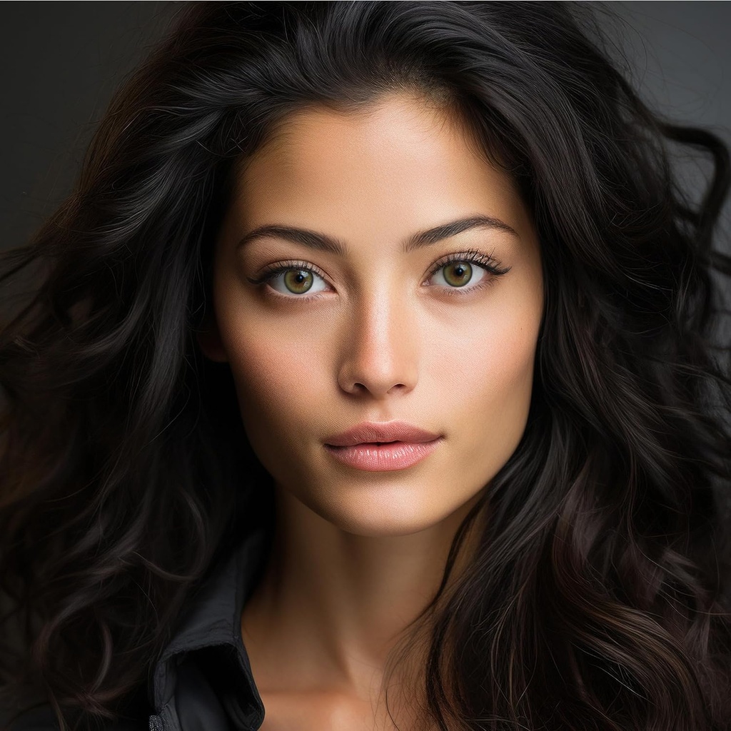 Elizzm Olive Grove (Olive Green) - Discreet Color Lenses with Natural Look and No Correction - 1 Month Color Lenses - Additional Image
