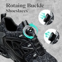 GemChve Safety Shoes Men Lightweight Breathable Women's Safety Sneakers Steel Toe Cap Non-Slip Comfortable Work Shoes 3-12 UK - Additional Image