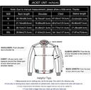 BORLENI Motorcycle Jacket, Motorcycle Jacket 4 Season Protective Gear Motorcycle Windproof with 5 Protectors Motorcycle Clothing for Men and Women, Black, L - Additional Image
