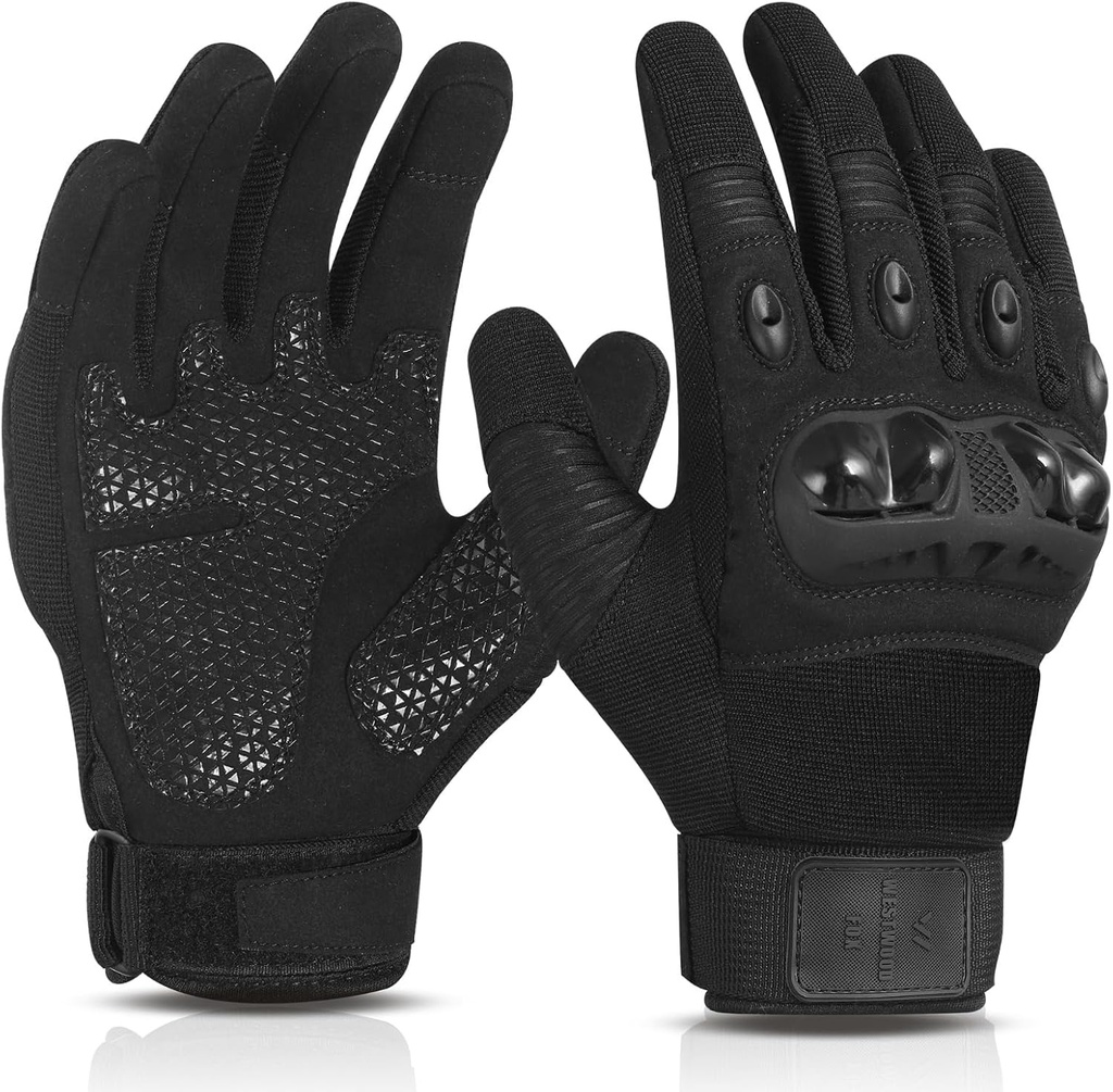 WESTWOOD FOX Motorcycle Gloves for Men Women Breathable Touch Screen Motorcycle Gloves for Road Biking, Mountain Biking, Running, Cycling, Hiking, Motocross Racing. - Additional Image