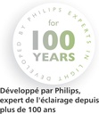 Philips Alarm Clock Radio Light with Night Light Function and Night Guide, USB Port (Model HF3531/01) - Additional Image