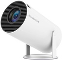 Mini Projector with Android 11, Mini Video Projector HY300 200ANS1 8000Lumens, 4K WiFi 6 Bluetooth 5.0, 180° Cinema Projector Can Rotate for TV Stick - Additional Image