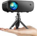 Projector, ELEPHAS 2024 WiFi Mini Projector Full HD 1080P, 15000 Lux Portable Projector Compatible with iOS/Android/Smartphone/Tablet/PC/TV Stick/USB (Tripod Included) - Additional Image