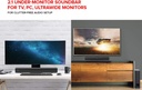 Creative Stage 2.1 Soundbar with Subwoofer for TV, Computer and Ultra Wide Screens, Bluetooth / Optical Input / ARC / AUX, Remote Control and Wall Mount Kit - Additional Image