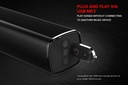 Creative Stage 2.1 Soundbar with Subwoofer for TV, Computer and Ultra Wide Screens, Bluetooth / Optical Input / ARC / AUX, Remote Control and Wall Mount Kit - Additional Image