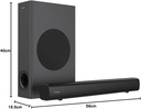 Creative Stage 2.1 Soundbar with Subwoofer for TV, Computer and Ultra Wide Screens, Bluetooth / Optical Input / ARC / AUX, Remote Control and Wall Mount Kit - Additional Image