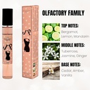 Set of 4 Perfume for Women. 33 ml Eau de Parfum Bag Cologne for Girls, Travel, Dating, Shopping, Party - Additional Image