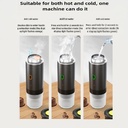 Electric Espresso Machine Portable Cordless Self-Heating Espresso Coffee Machine 60ml Travel Espresso Coffee Machine for Nespresso Ground Coffee Capsule Camping Car RV Hiking Office - Additional Image