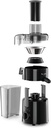 Moulinex Frutelia Plus JU370810 Juicer, 950 ml, 350 W, 2 Speed, 6 cm Mouth, Stainless Steel Filter, Compact, Homemade Fruit and Vegetable Juice, Black - Additional Image