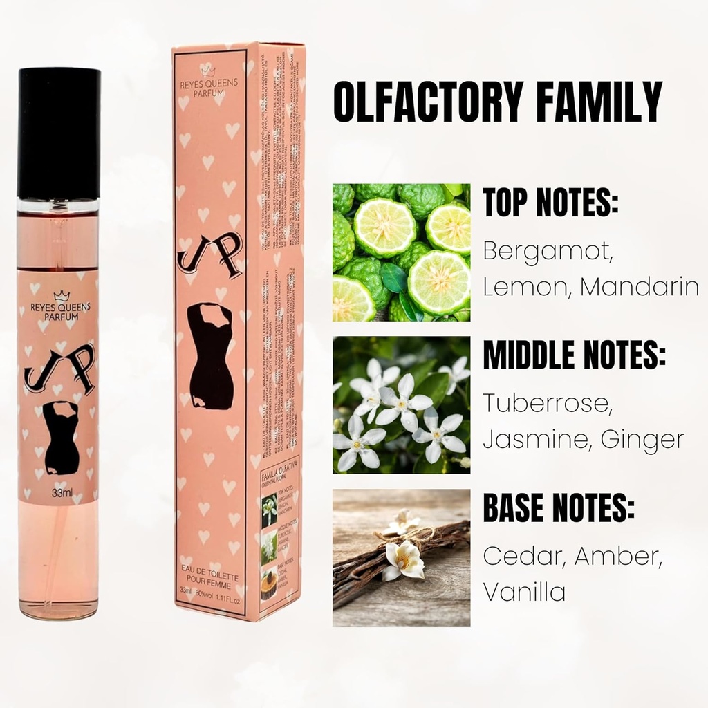 Set of 4 Perfume for Women. 33 ml Eau de Parfum Bag Cologne for Girls, Travel, Dating, Shopping, Party - Additional Image