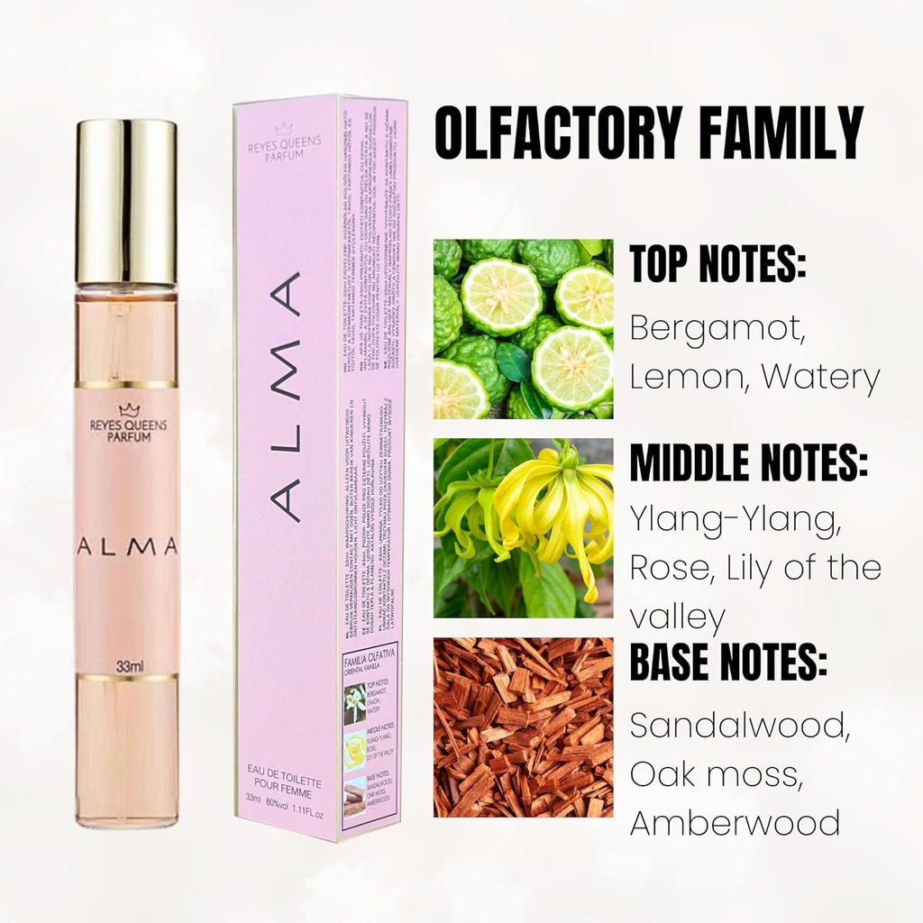 Set of 4 Perfume for Women. 33 ml Eau de Parfum Bag Cologne for Girls, Travel, Dating, Shopping, Party - Additional Image