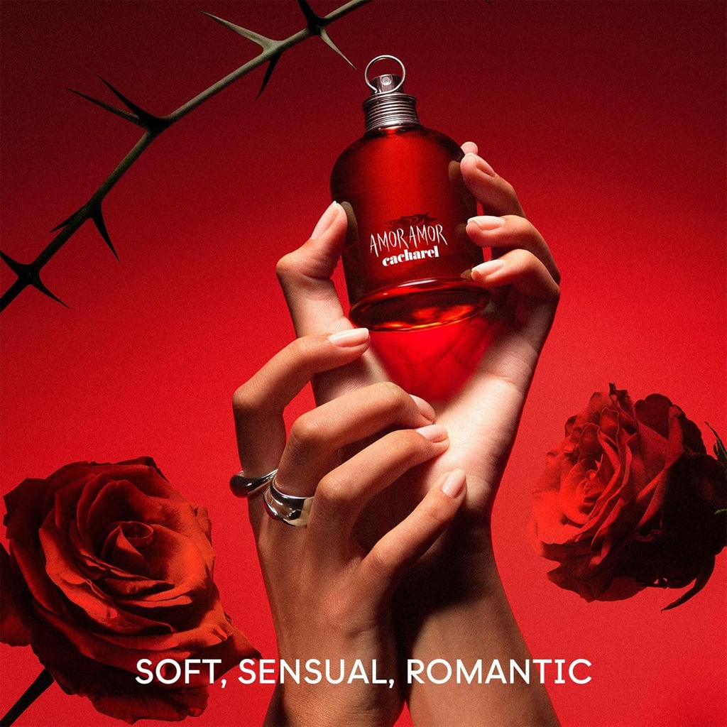Cacharel Amor Amor, Eau de Toilette Spray for Women, Fruity and Floral Fragrance - Additional Image