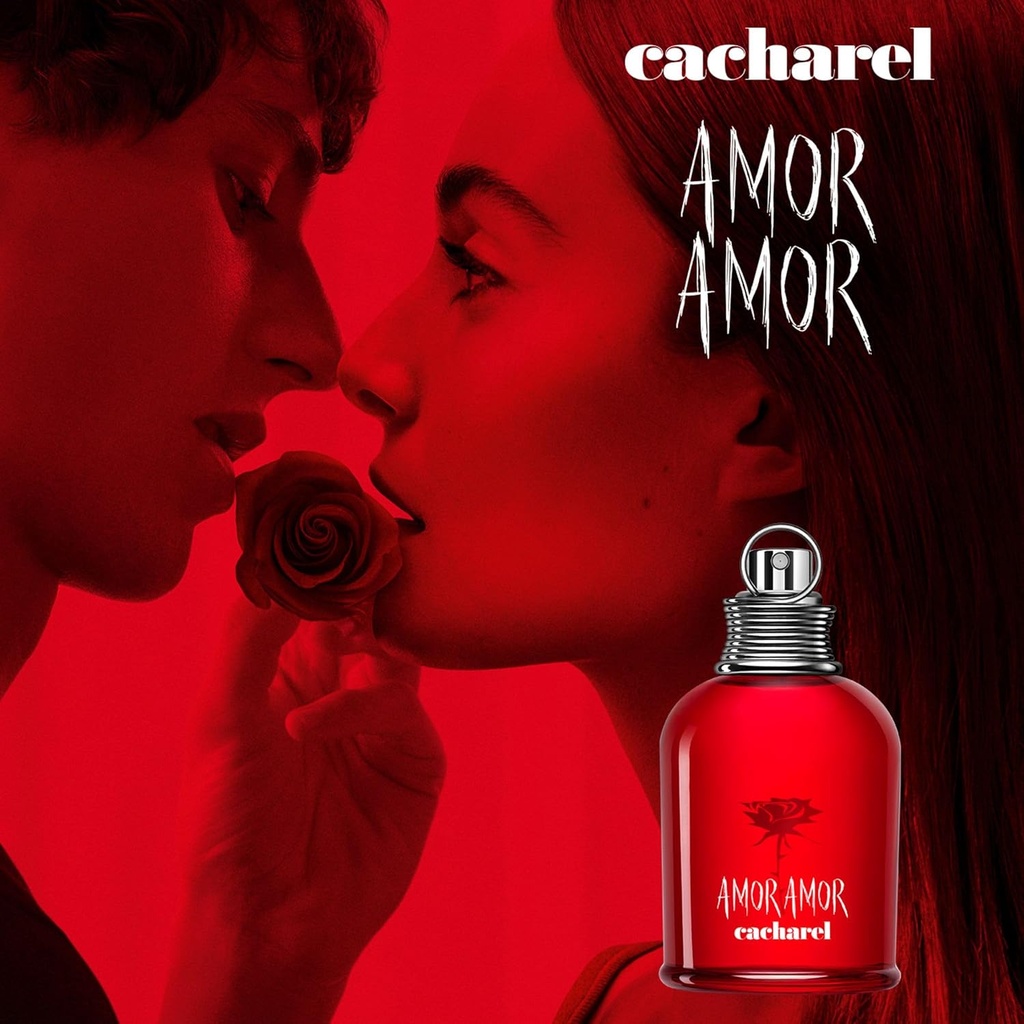 Cacharel Amor Amor, Eau de Toilette Spray for Women, Fruity and Floral Fragrance - Additional Image