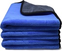 Kemes 3 x Microfibre Cloth with 500 GSM for Perfect Paint Care – Extremely Absorbent and Soft for Car and Motorcycle Cars, 30 x 30 cm (3PCS) - Additional Image